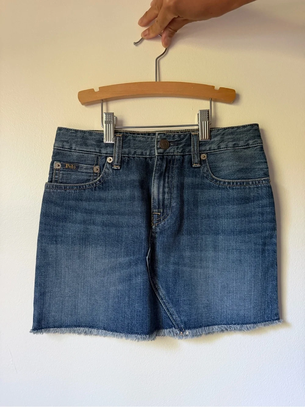 Girl’s Ralph Lauren Polo Denim Skirt